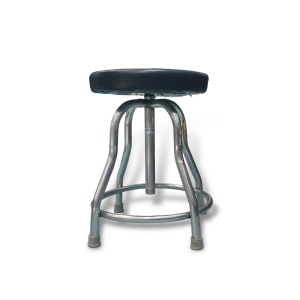 REVOLVING STOOL WITH COUSHION TOP