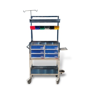 CRASH CART S.S 304